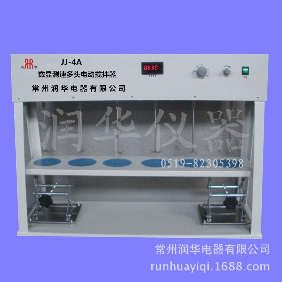 JJ-4A數顯測速六聯電動攪拌器同步